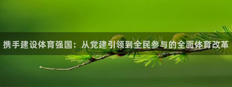 欧亿体育官方正版app娱乐:携手建设体育强国:从党建引领到全